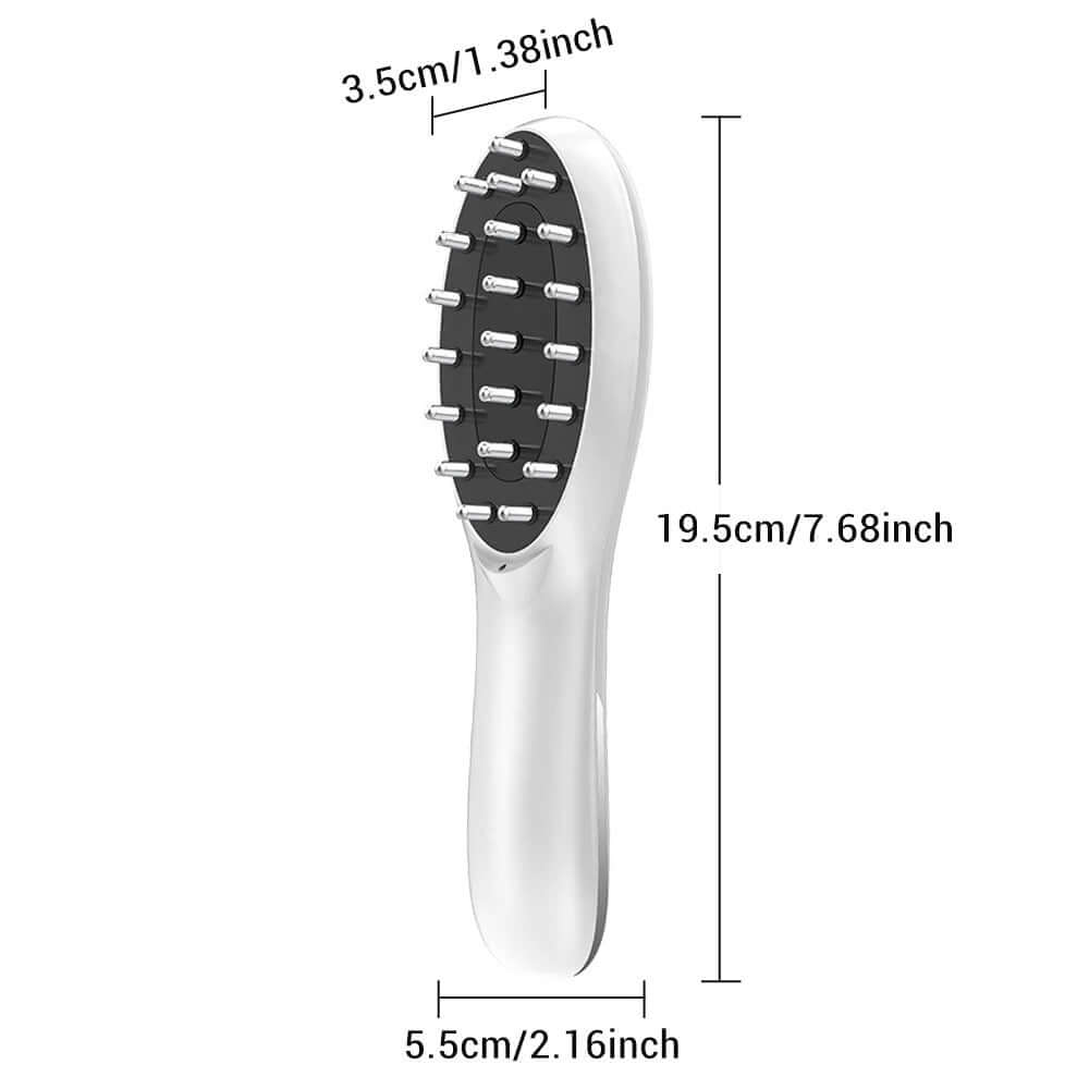 Revolutionary Phototherapy Hair Growth Device Scalp Massage Comb With Laser Light (LLLT) - STOP Hair Loss Fast